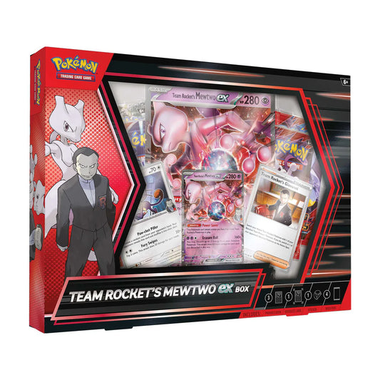 Team Rocket's Mewtwo ex Box - Pokemon TCG