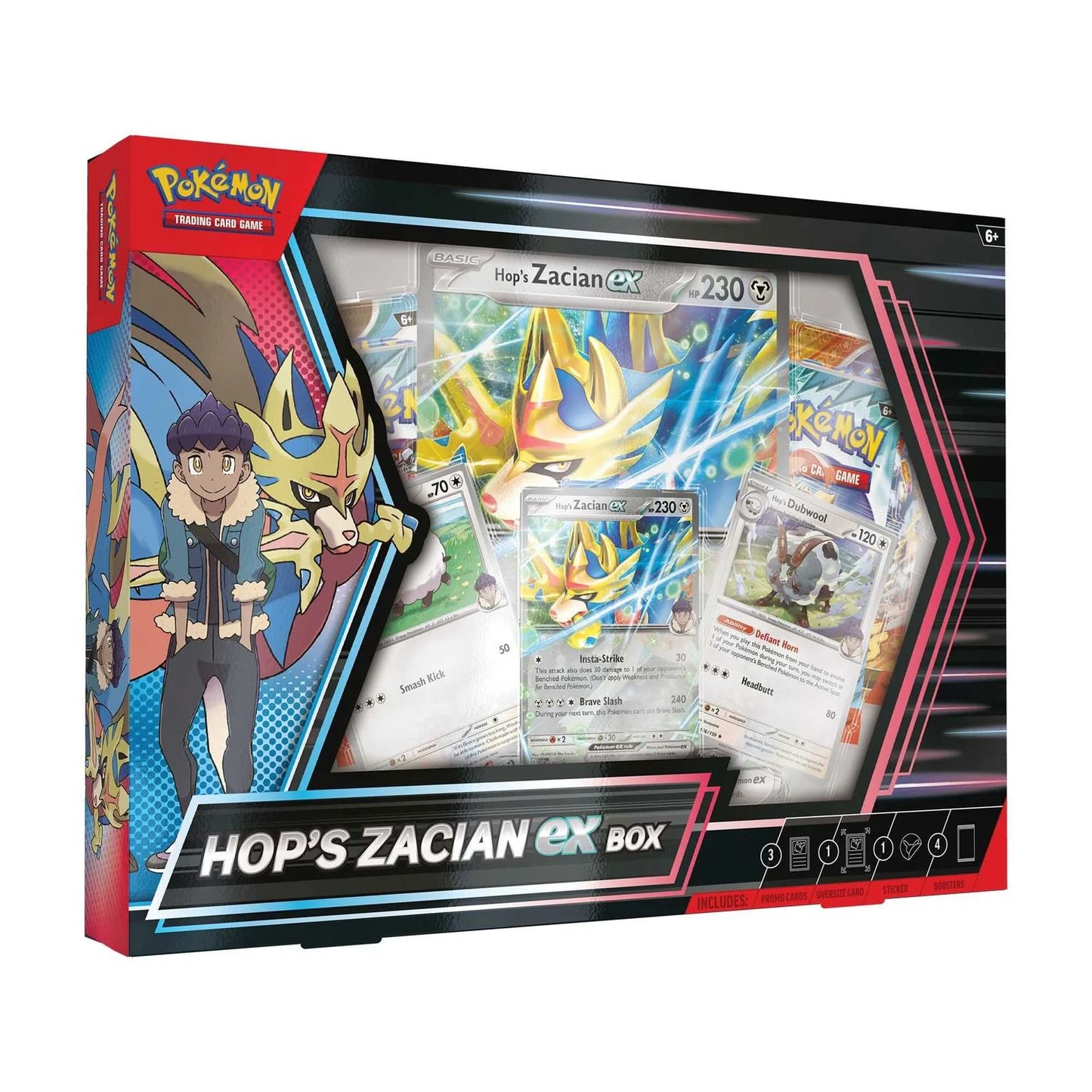 Hop's Zacian ex Box - Pokemon TCG
