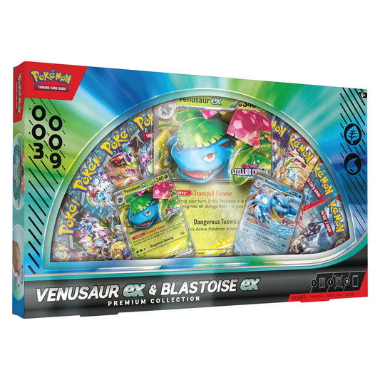 Venusaur/Blastoise ex Premium Collection - Pokémon TCG