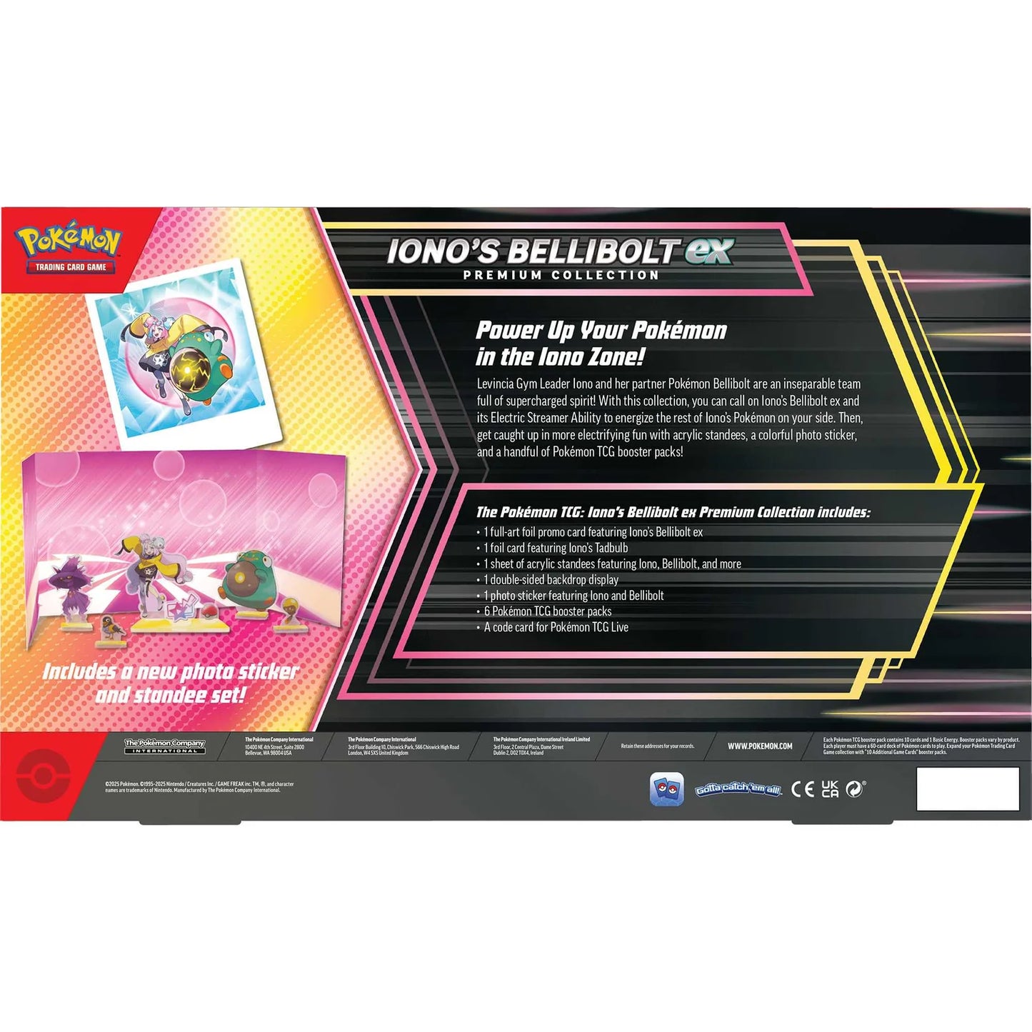Iono’s Bellibolt EX Premium Collection - Pokemon TCG
