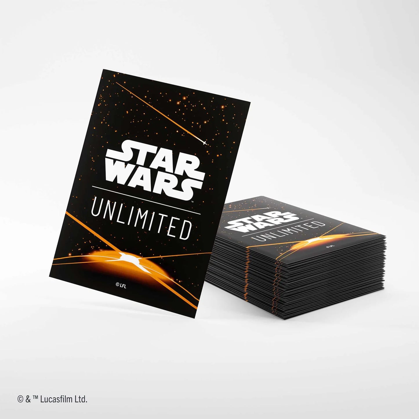 Gamegenic Star Wars: Unlimited Premium Art Sleeves - Card Back Orange