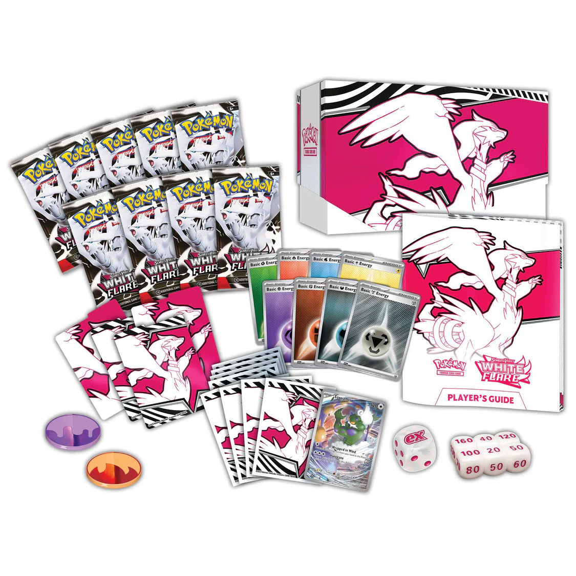 White Flare Elite Trainer Box - Pokémon TCG