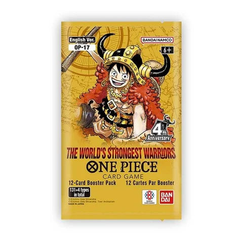 One Piece Card Game: The World's Strongest Warriors Booster Box (OP-17)