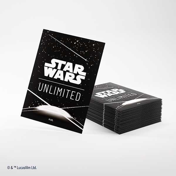 Gamegenic Star Wars: Unlimited Art Sleeves - Back/White
