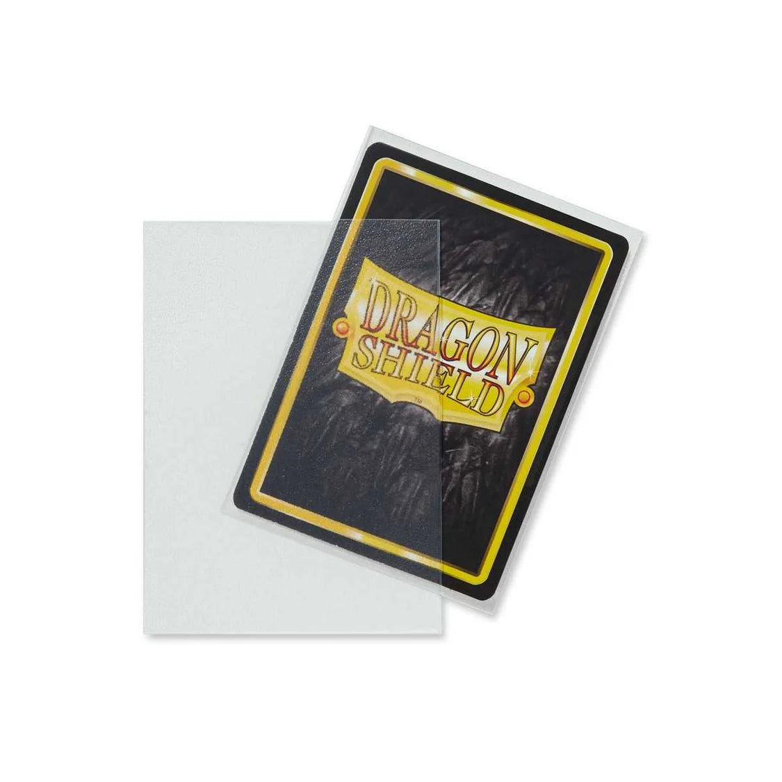 Dragon Shield Matte- Clear (100 Standard Size Sleeves)
