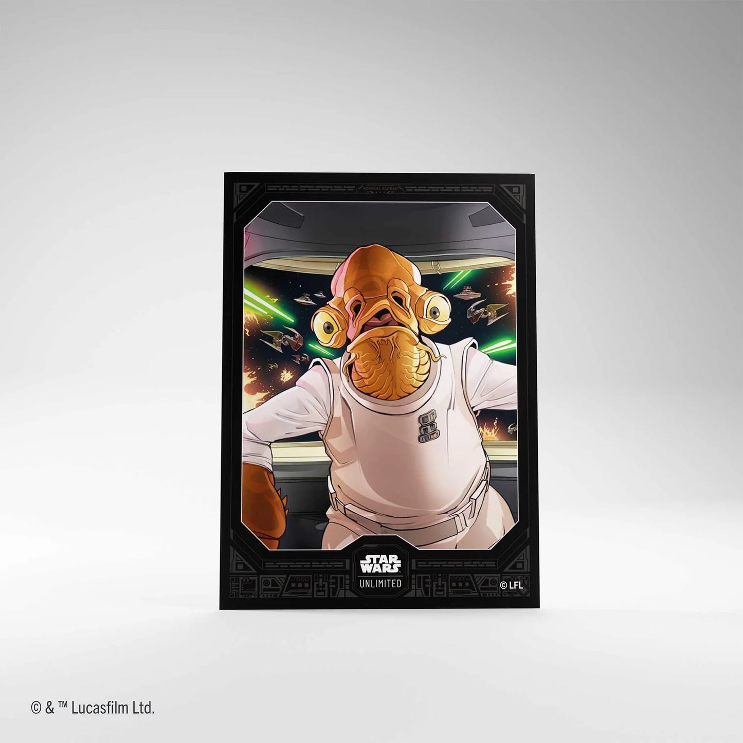 Gamegenic Star Wars: Unlimited Premium Art Sleeves - Admiral Ackbar
