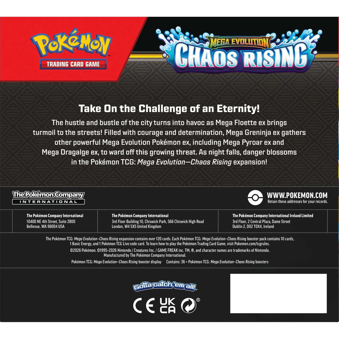 Chaos Rising - Booster Box - Pokémon TCG: Mega Evolution
