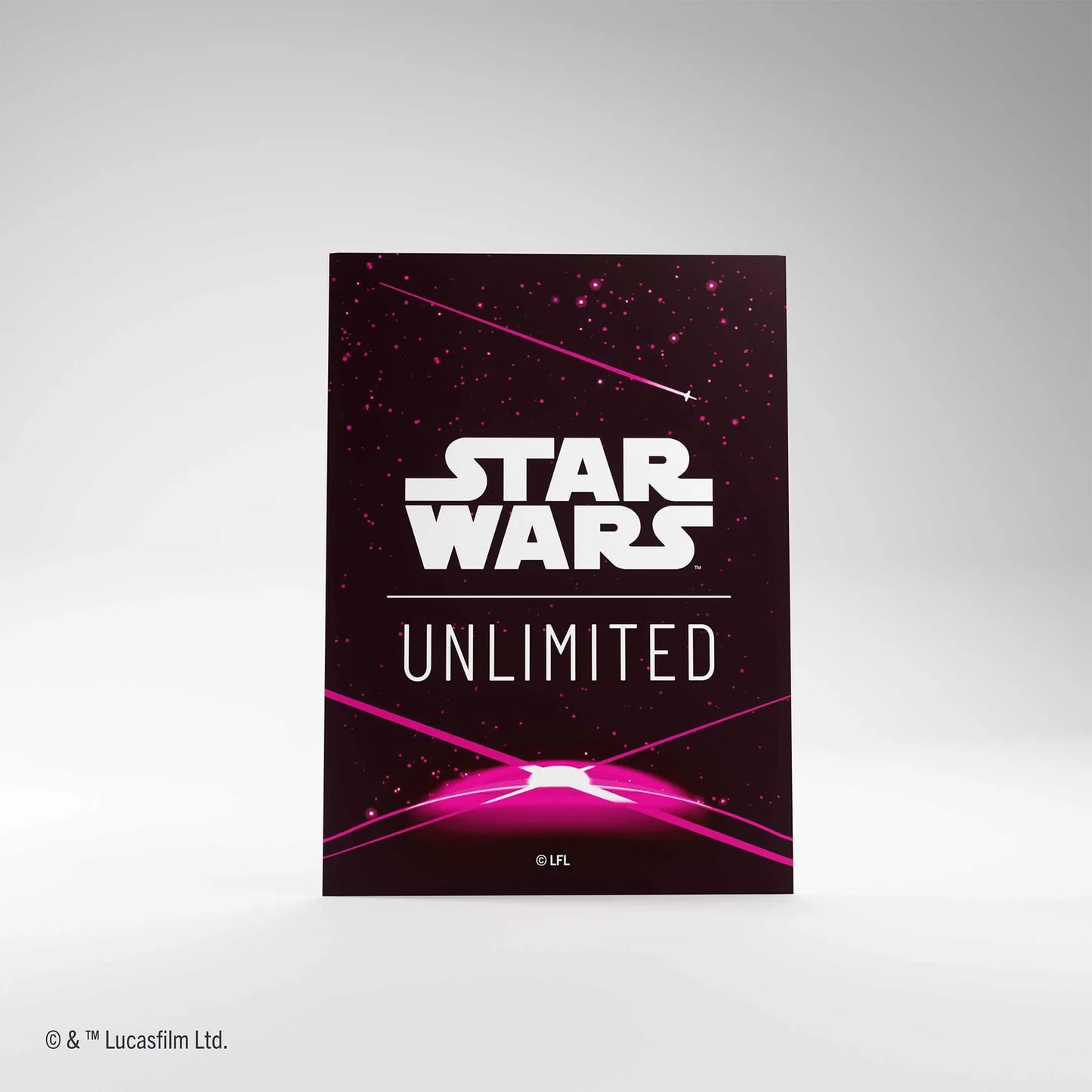Gamegenic Star Wars: Unlimited Premium Art Sleeves - Card Back Magenta