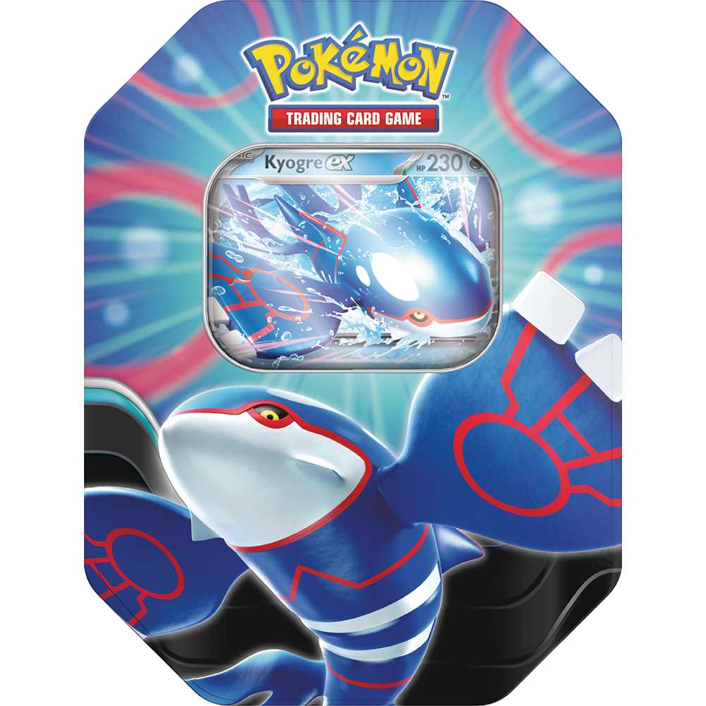 Azure Legends Tin - Kyogre ex - Pokemon TCG