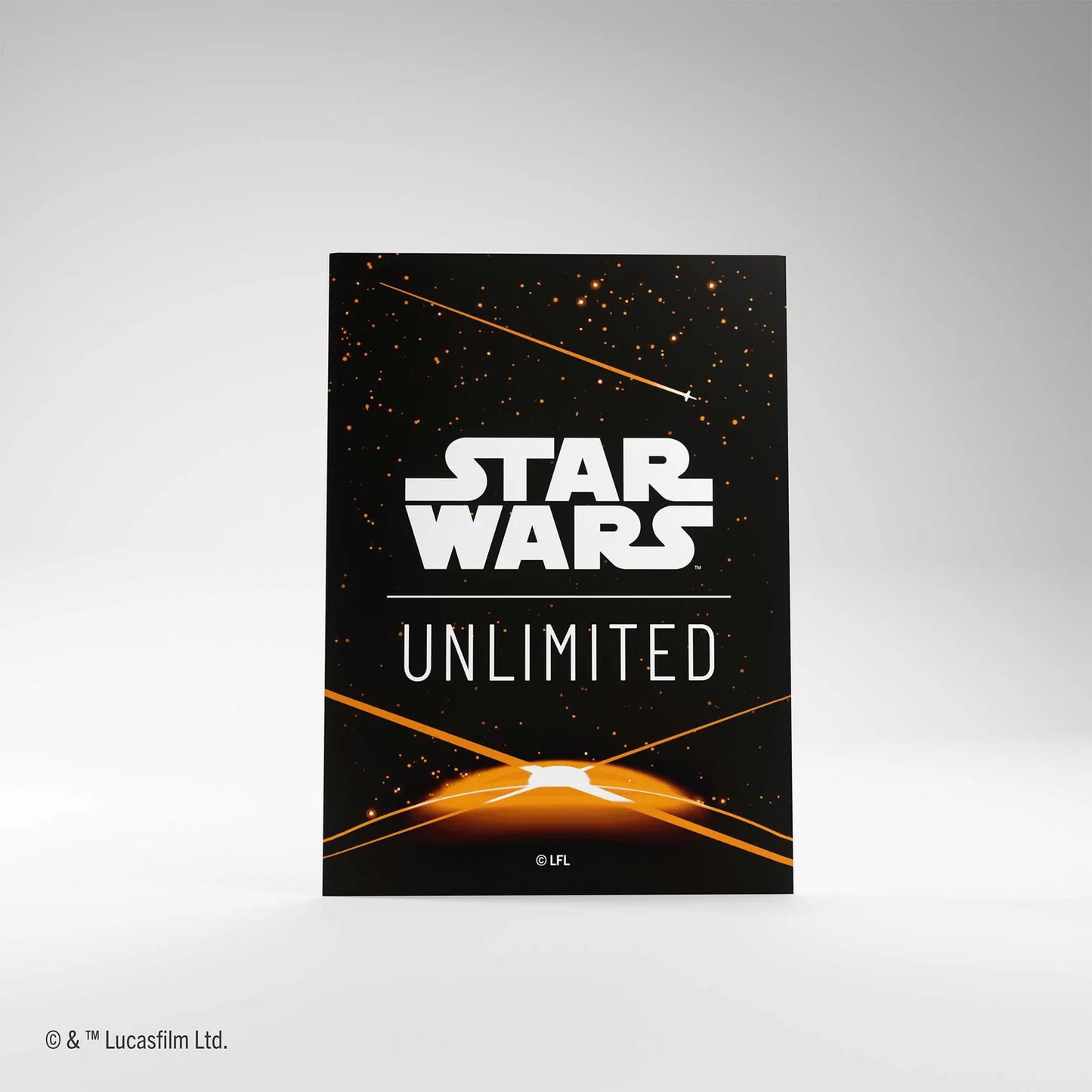 Gamegenic Star Wars: Unlimited Premium Art Sleeves - Card Back Orange