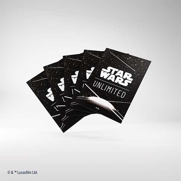 Gamegenic Star Wars: Unlimited Art Sleeves - Back/White
