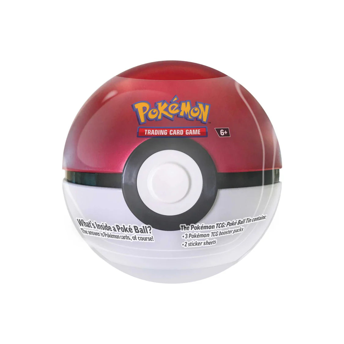 Poke Ball Tin (2025) - E25 Red & White Poke Ball - Pokémon TCG
