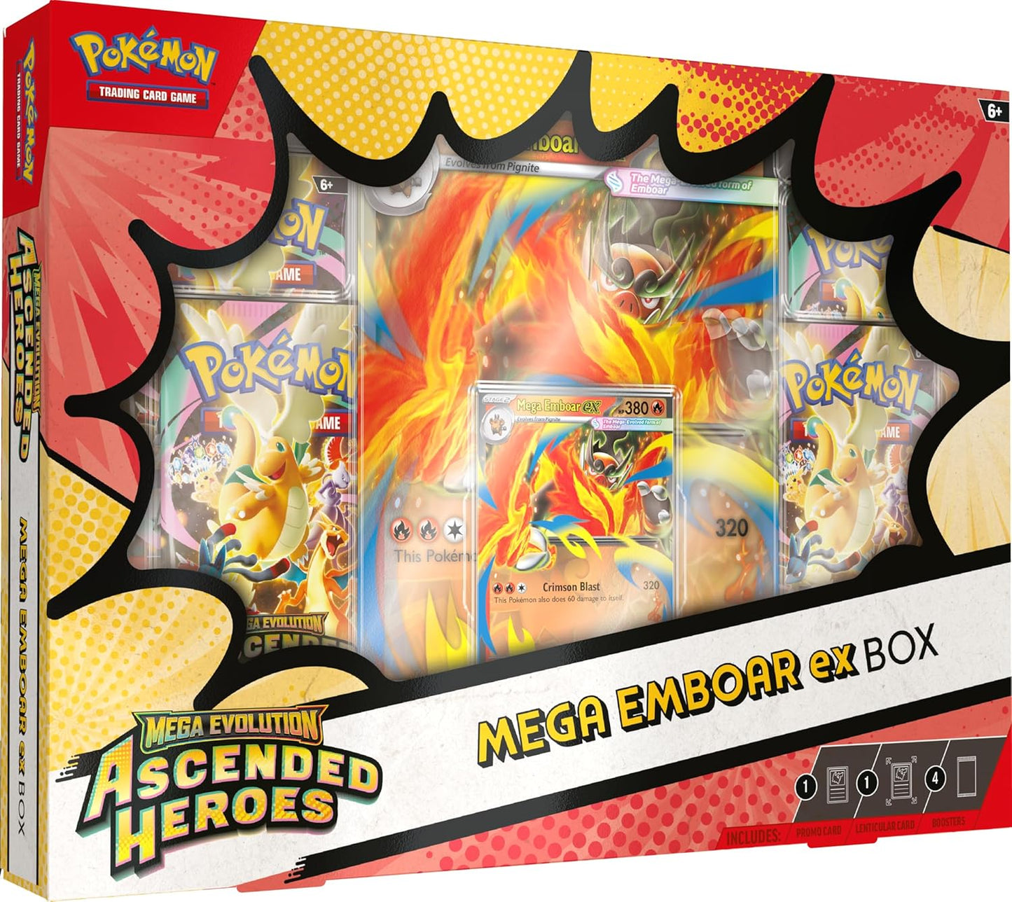 Ascended Heroes - Mega Emboar ex Box - Pokémon TCG