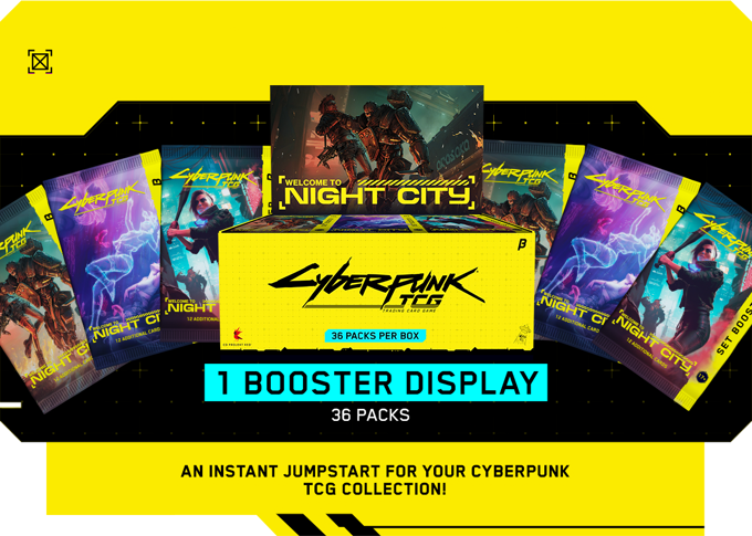 Cyberpunk TCG - Welcome to Night City Beta Booster Box (36 packs)