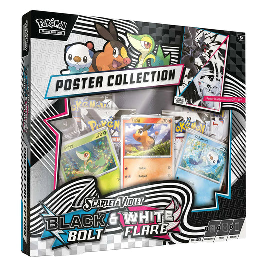 Black Bolt & White Flare Unova Poster Collection - Pokémon TCG