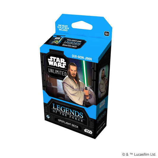 Legends of the Force Spotlight Deck - Qui-Gon Jinn Star Wars: Unlimited