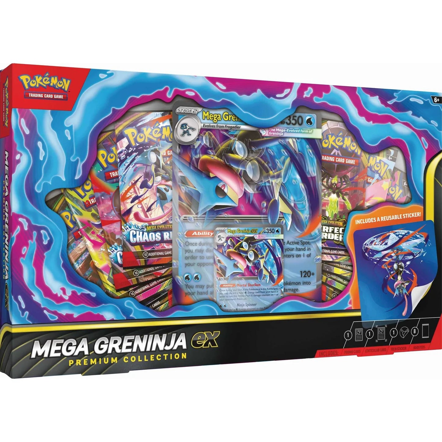 Mega Greninja ex Premium Collection - Pokémon TCG