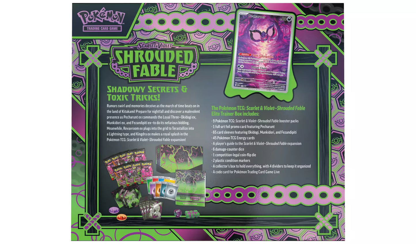 Pokémon TCG: Scarlet & Violet—Shrouded Fable Elite Trainer Box