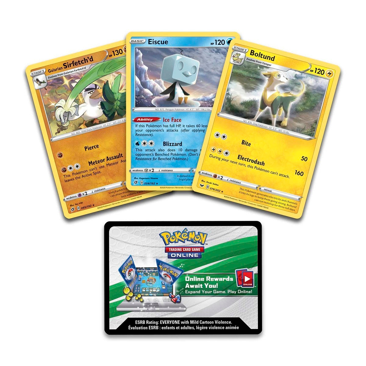 Knock Out Collection (Boltund, Eiscue, & Galarian Sirfetch'd) - Pokemon TCG