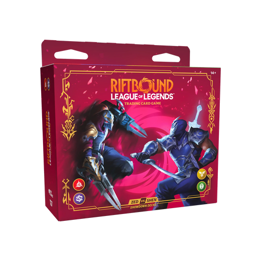 Riftbound: League of Legends TCG - Vendetta Showdown Decks Zed Vs Shen