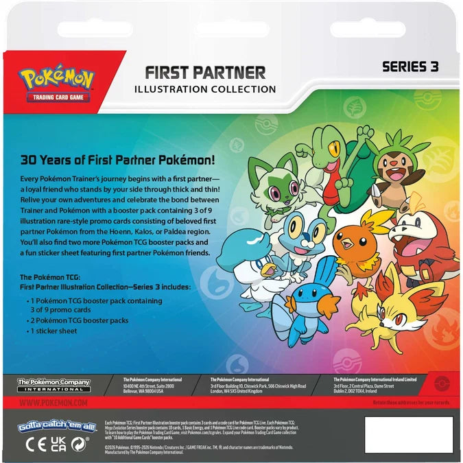 First Partner Illustration Collection - Series 3 - Pokémon TCG