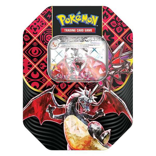 Paldean Fates Tin - Charizard - Pokemon TCG
