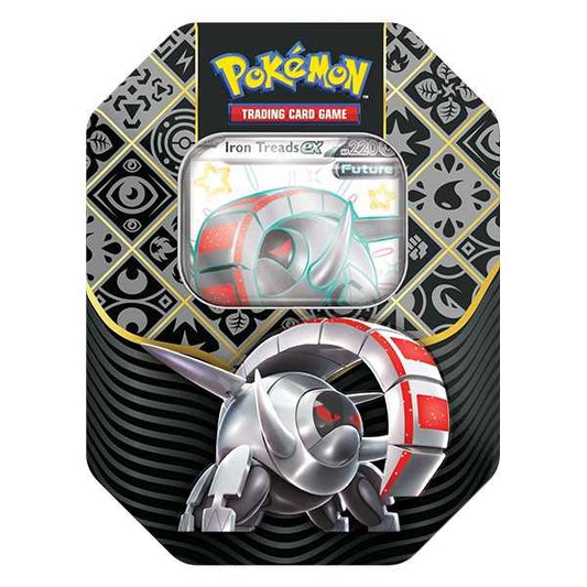 Paldean Fates Tin - Iron Treads - Pokemon TCG