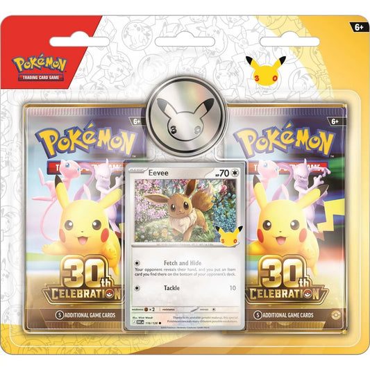 2 pack Blister - 30th Celebration - Pokémon TCG