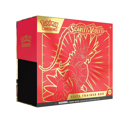 Pokemon TCG Scarlet & Violet - Elite Trainer Box (Koraidon Red)